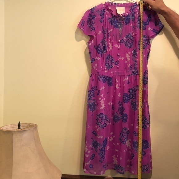 ModCloth Oh Say Can Museum A-Line Dress Violet - Picture 6 of 9
